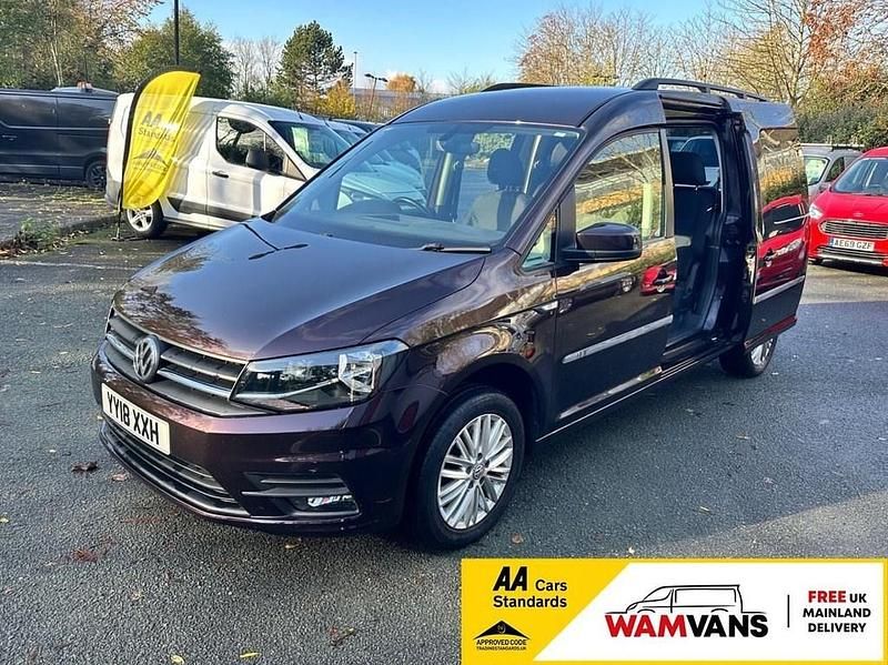 Purple Used 2018 VW Caddy Maxi MPV | £15,495 (Fair price) - Image 1/4