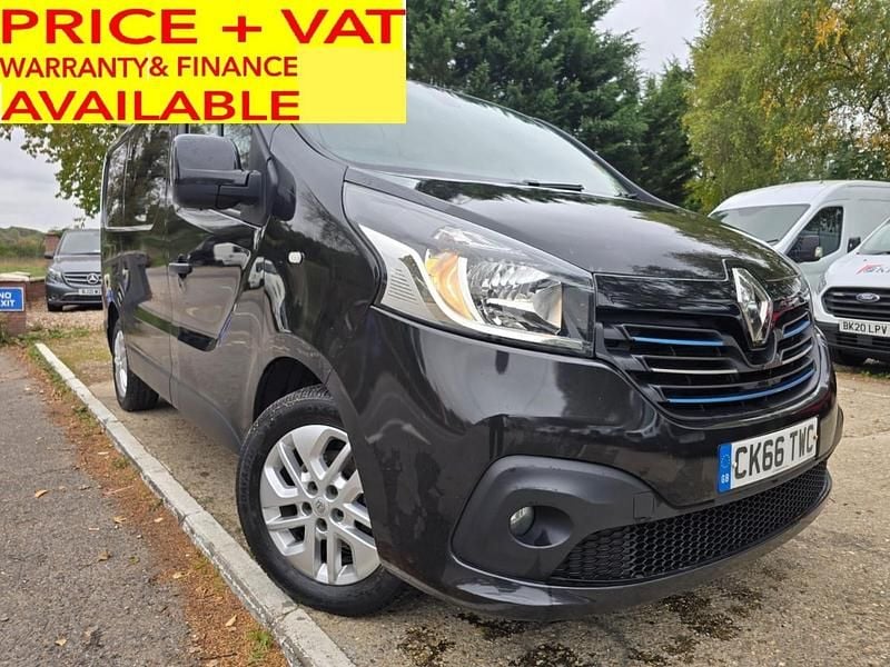 Black Used 2016 Renault Trafic Van | £6,990 (Good price) - Image 1/4