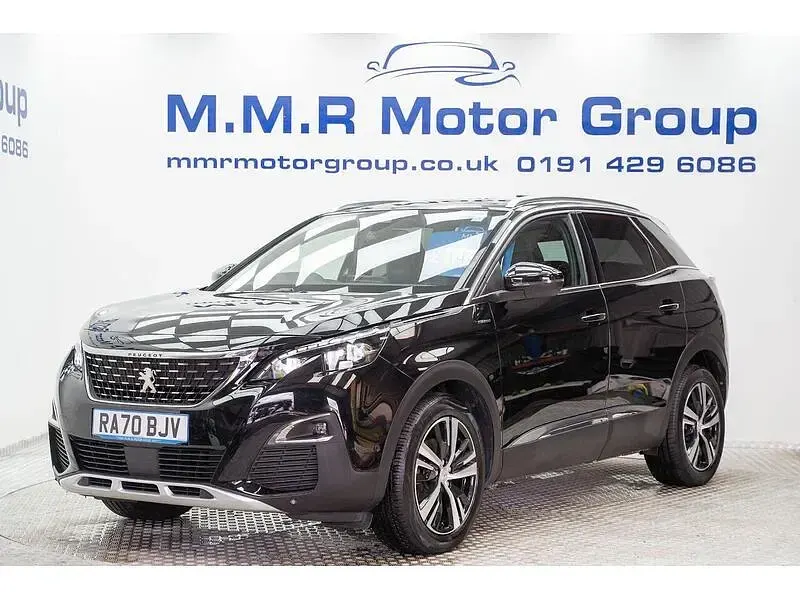 Used Peugeot 3008 GT-line 2020 Black SUV
