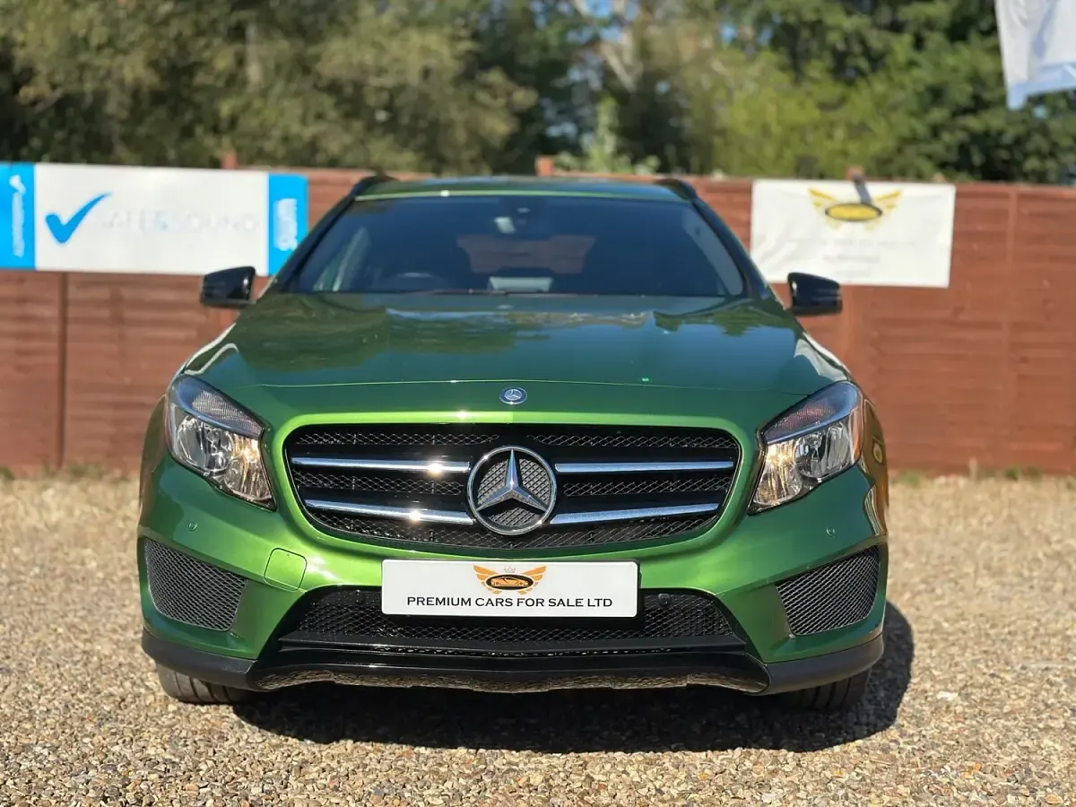 Used Mercedes GLA200 AMG line 136 HP (100 kW) 2016 Green SUV