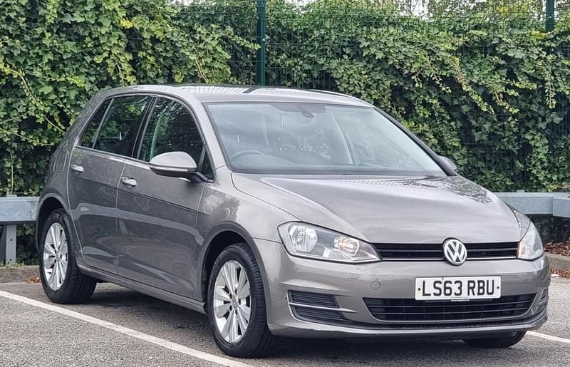 Grey Used 2013 VW Golf VII SE Hatchback | £4,475 (Good price) - Image 1/4