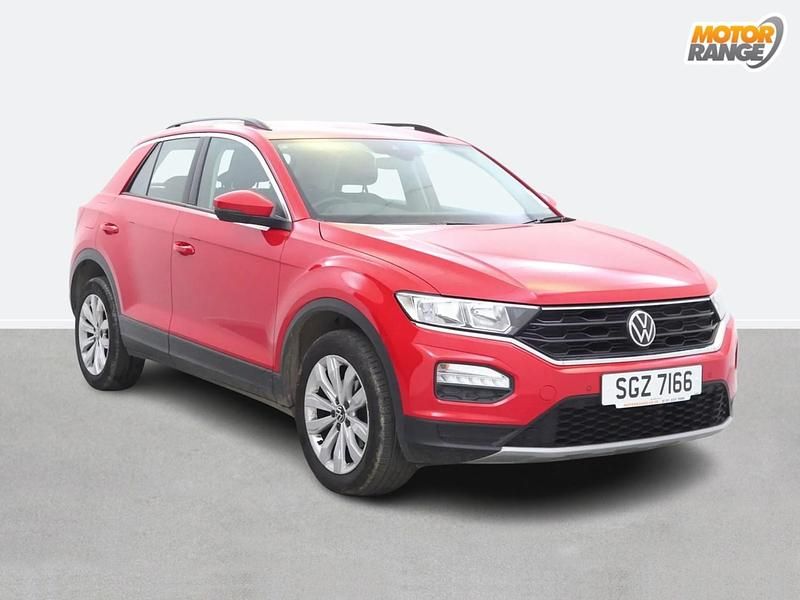 Red Used 2020 VW T-Roc SE SUV | £15,195 (Fair price) - Image 1/4