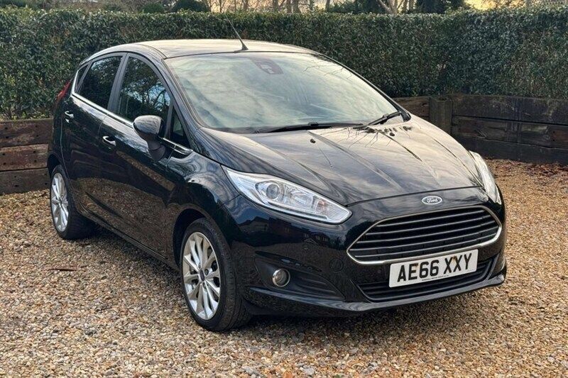 Black Used 2016 Ford Fiesta Titanium X Hatchback | £4,495 (Good price) - Image 1/1