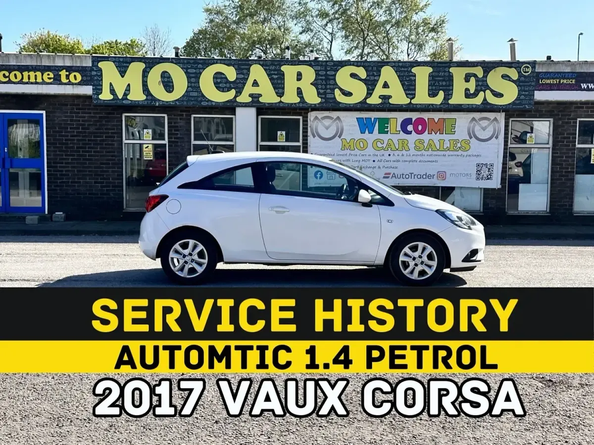 Begagnad Vauxhall Corsa Design Edition 90 HK (66 kW) 2017 Vit Halvkombi