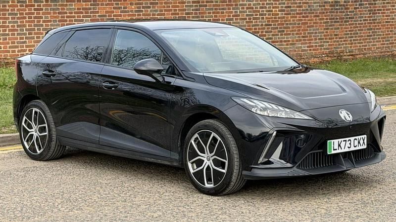 Used MG MG4 EV Trophy 319 kW (435 HP) 2023 Black Hatchback