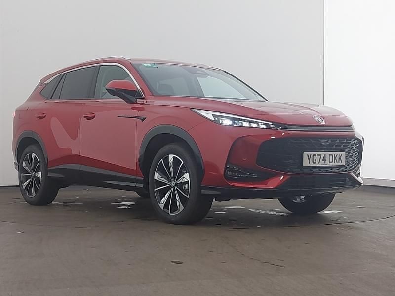 Red New 2024 MG HS Trophy SUV | £23,498 (Expensive) - Image 1/4