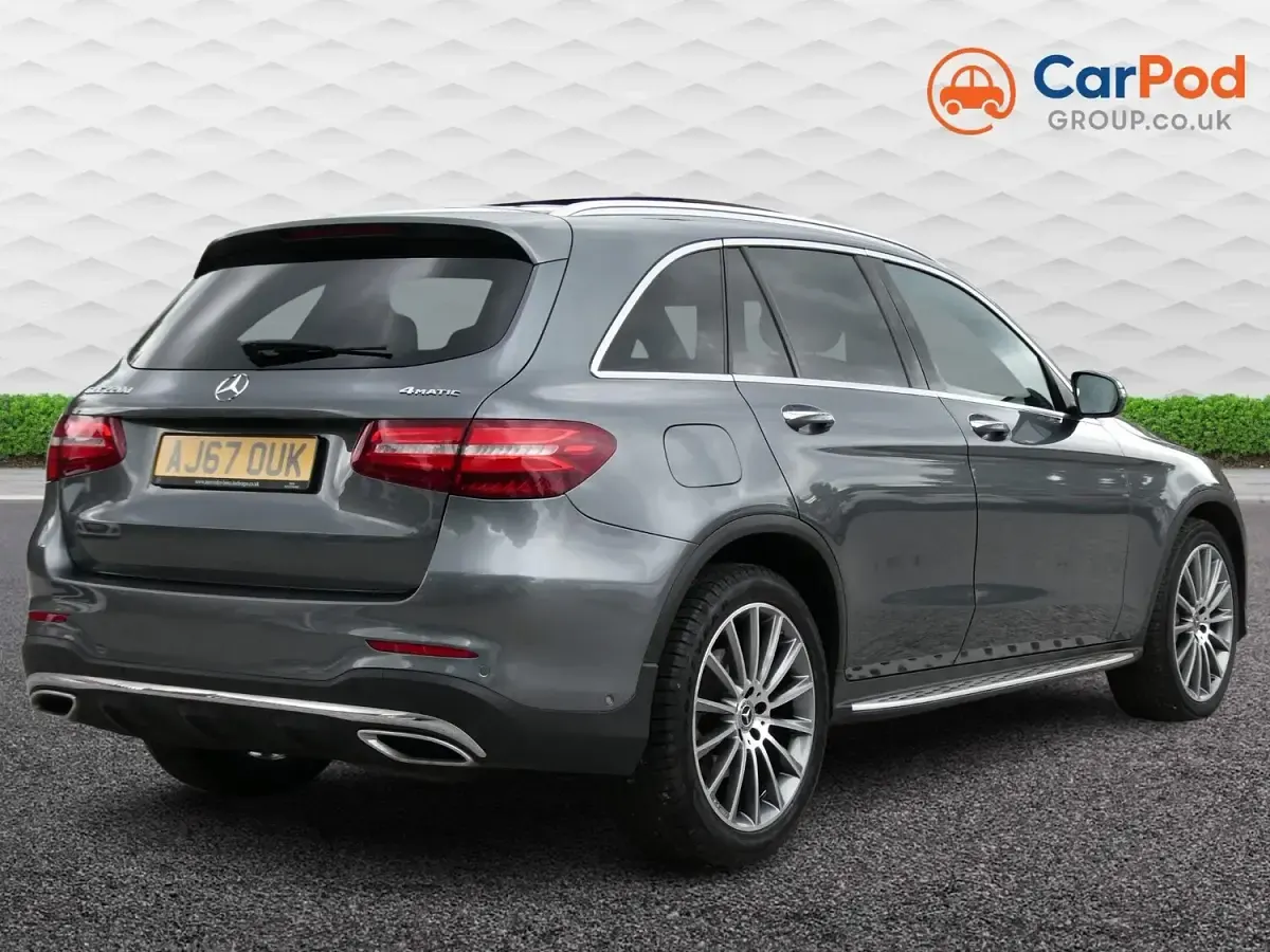 Used Mercedes GLC220 AMG Line Premium 170 HP (125 kW) 2018 Grey SUV