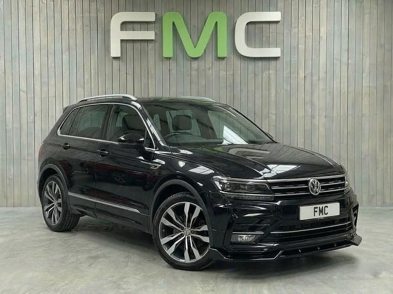 Used VW Tiguan R-line 150 HP (110 kW) 2018 Black SUV
