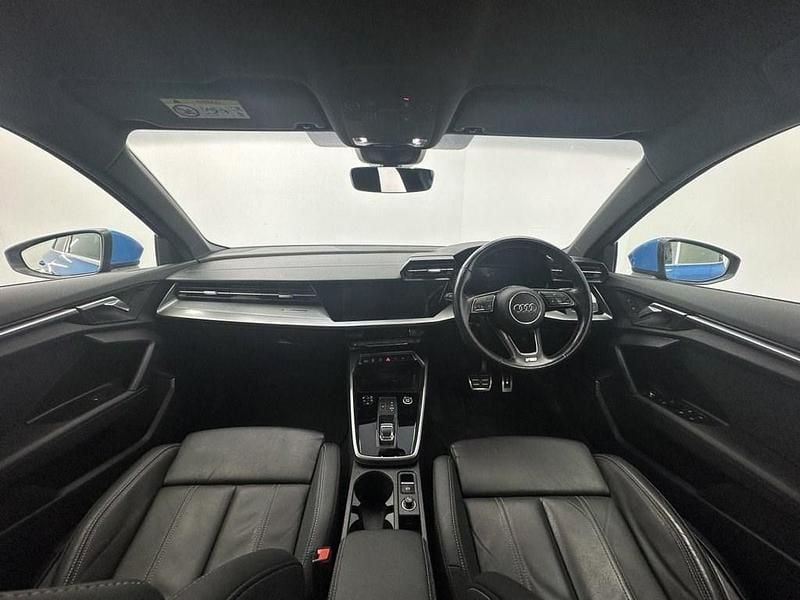 Used Audi A3 S-Line 150 HP (110 kW) 2021 Blue Sedan