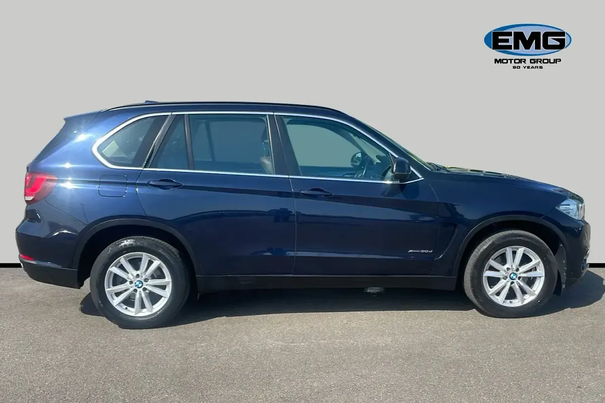 Used BMW X5 258 HP (189 kW) 2014 Blue SUV
