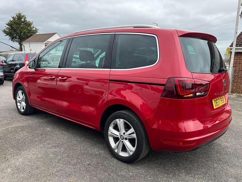 Begagnad Seat Alhambra Ecomotive 150 HK (110 kW) 2017 Röd Minibuss