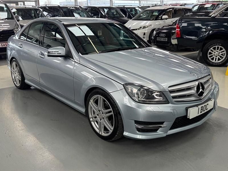 Used Mercedes C220 AMG 2013 Silver Sedan