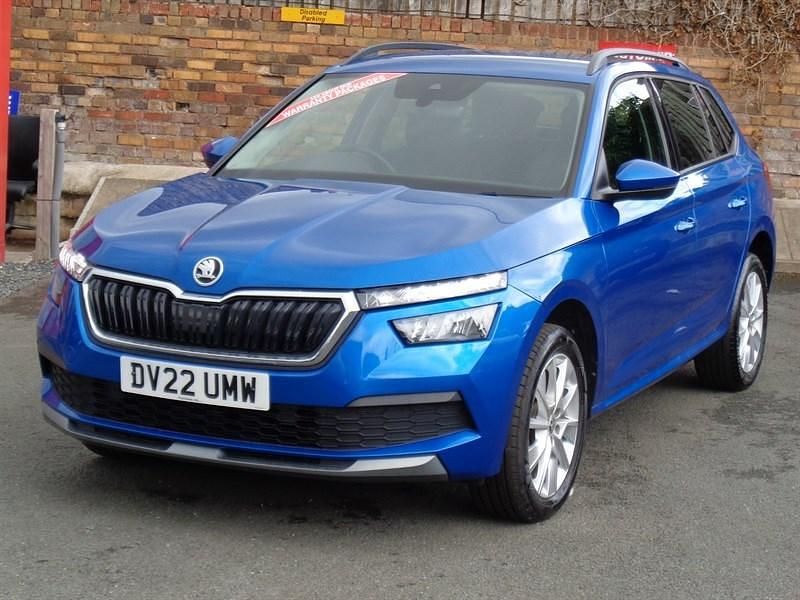 Blue Used 2022 Skoda Kamiq SE Drive SUV | £15,500 (Fair price) - Image 1/4