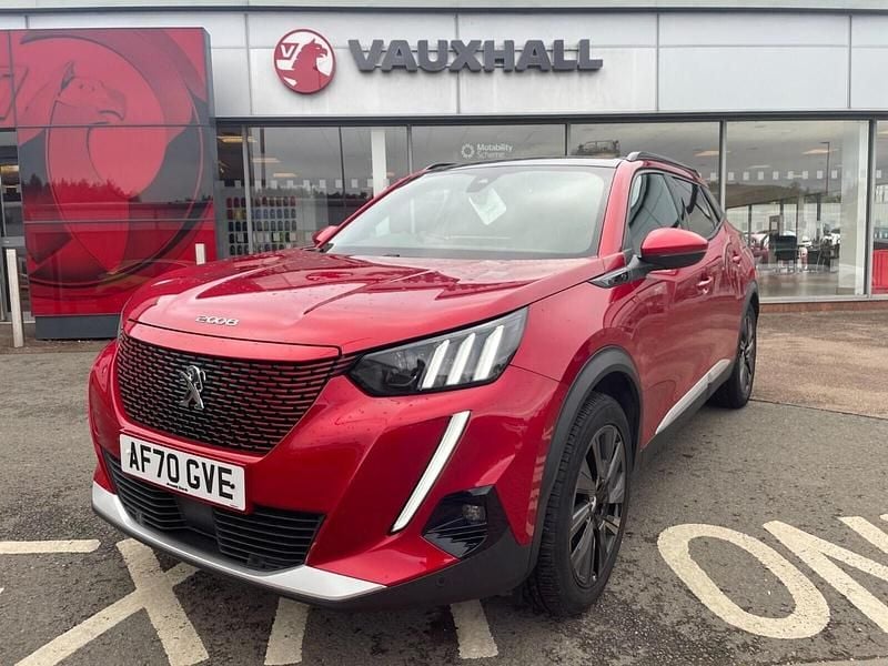 Red Used 2020 Peugeot e-2008 GTi SUV | £13,867 (A bit pricey) - Image 1/4