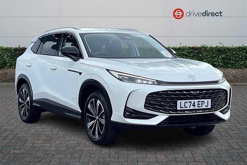 Metallic white pearl Used 2024 MG HS SE SUV | £20,395 - Image 1/4