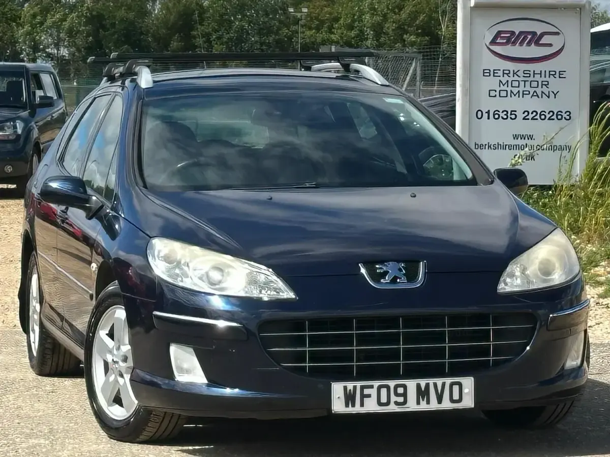 Used Peugeot 407 110 HP (80 kW) 2009 Blue Estate