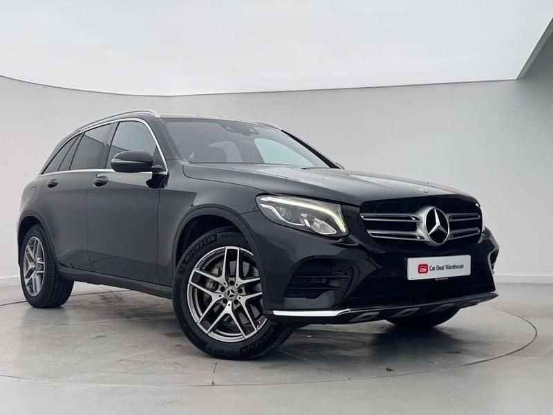 Black Used 2018 Mercedes GLC250 AMG line SUV | £19,899 (Good price) - Image 1/4