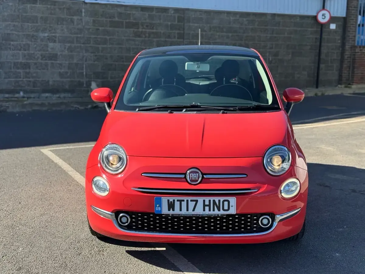 Used Fiat 500 Lounge 2017 Pink Hatchback