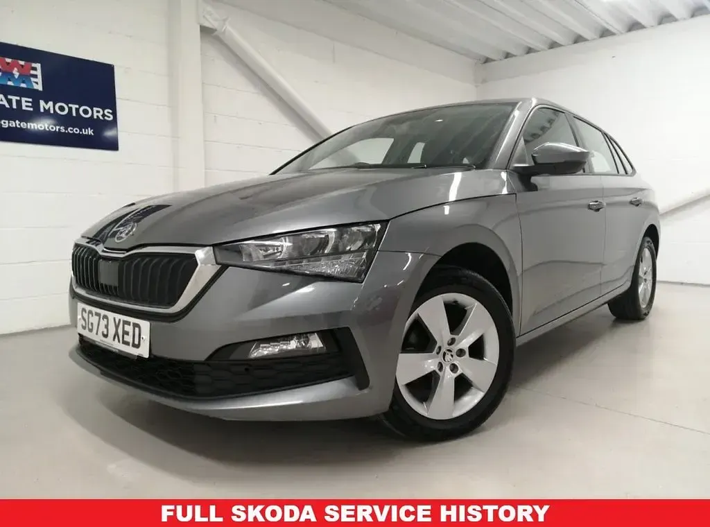Used Skoda Scala SE 110 HP (80 kW) 2023 Grey Hatchback