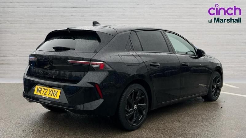 Used Vauxhall Astra GS Line 130 HP (95 kW) 2022 Black