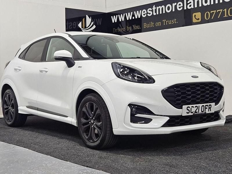 White Used 2021 Ford Puma ST-Line Hatchback | £15,490 (Good price) - Image 1/4