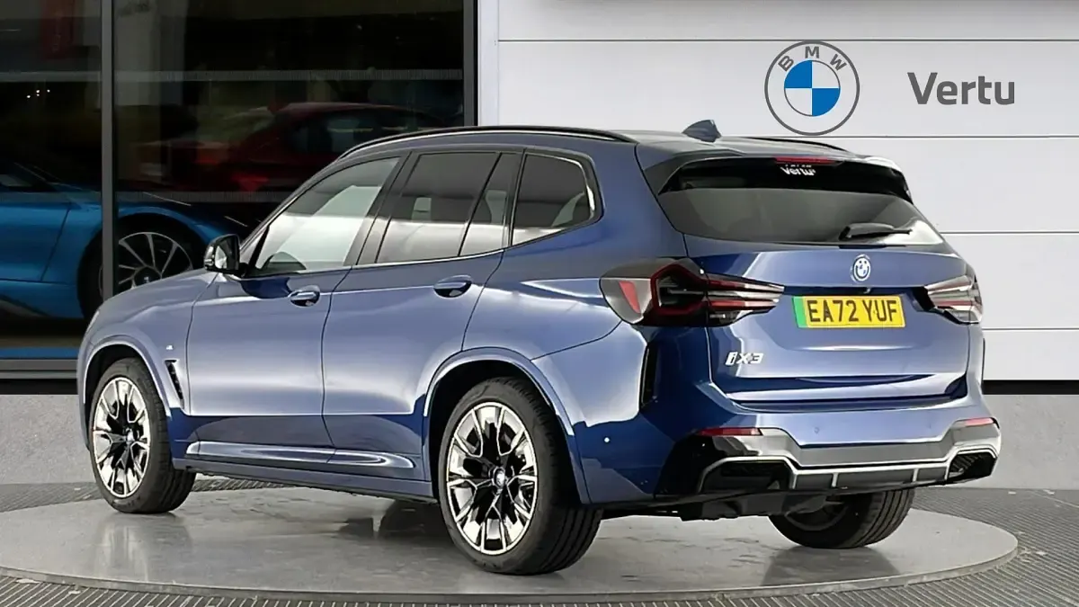 Used BMW iX3 M Sport 210 kW (286 HP) 2022 Phytonic blue SUV