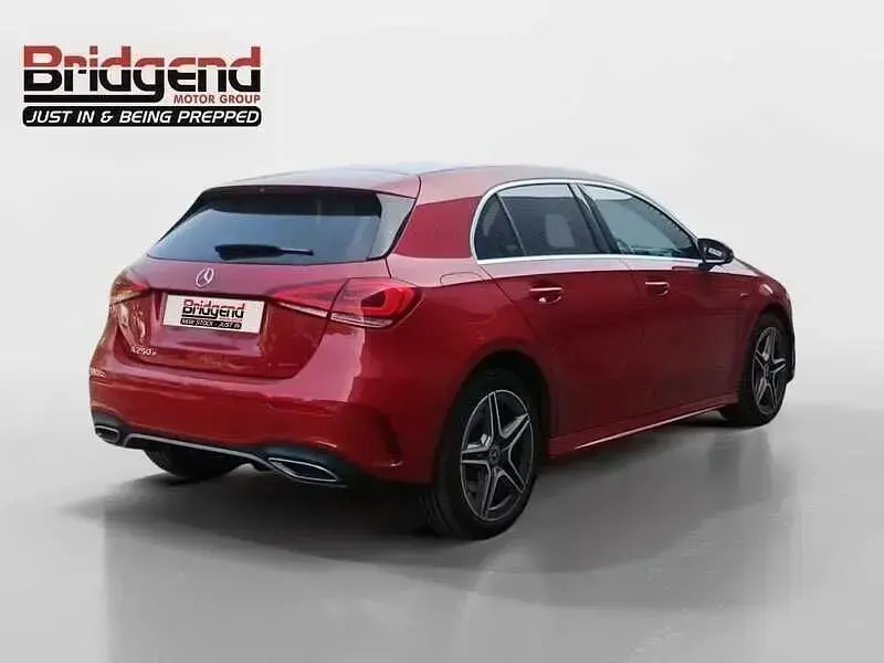 Used Mercedes A250 AMG line 2021 Red Hatchback