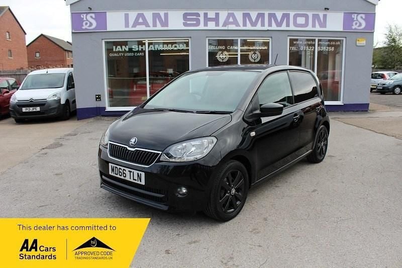 Black Used 2017 Skoda Citigo Colour Edition Hatchback | £5,695 (Fair price) - Image 1/4