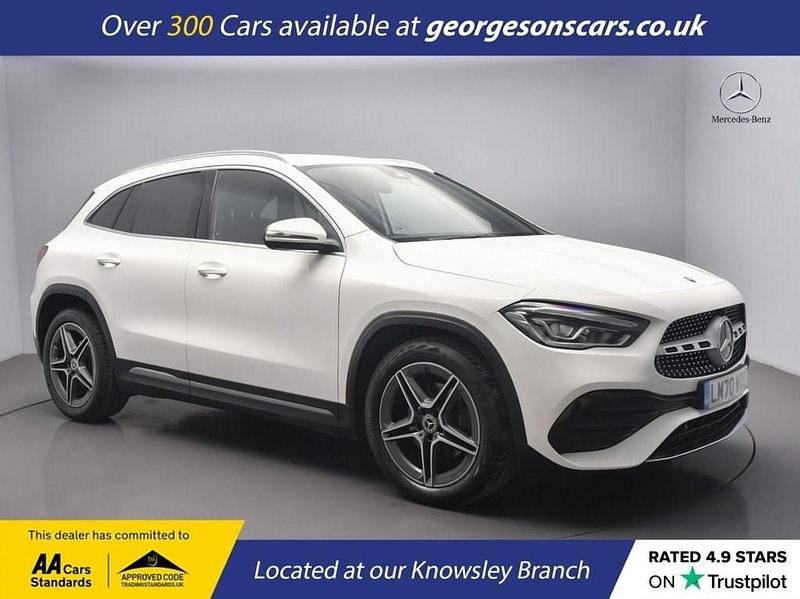 White Used 2020 Mercedes GLA180 AMG line SUV | £22,000 (Good price) - Image 1/4