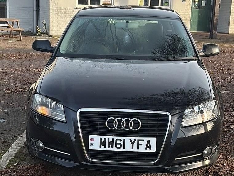 Used Audi A3 2012 Black Hatchback