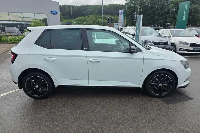 Used Skoda Fabia Monte Carlo 2018 White Hatchback