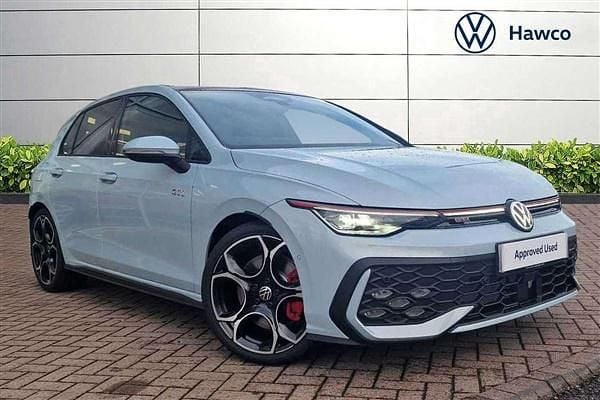 Blue New 2025 VW Golf VIII GTI Hatchback | £38,995 (Fair price) - Image 1/4