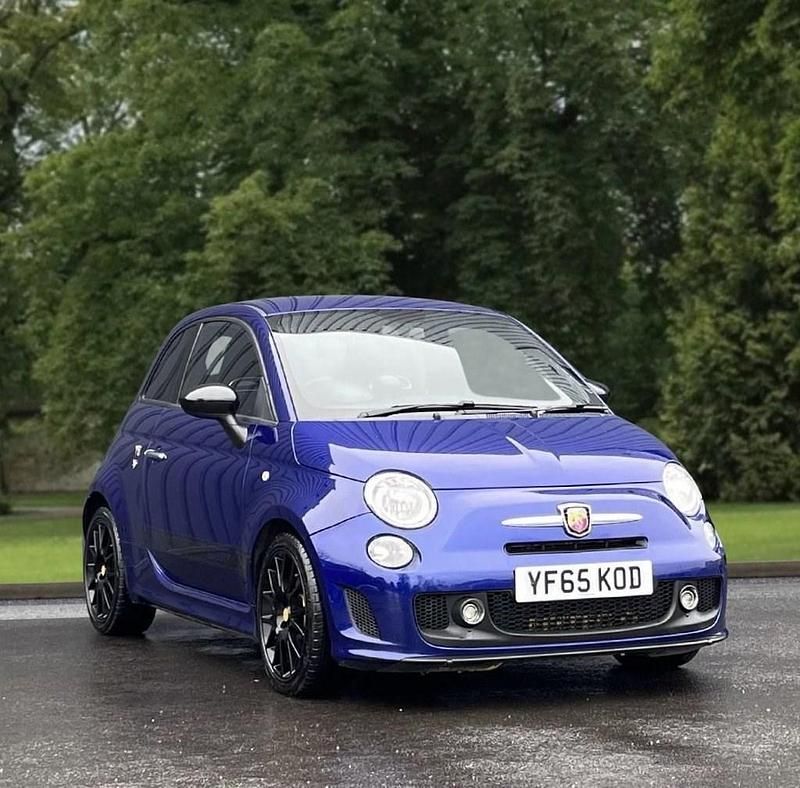 Used Abarth 595 160 HP (117 kW) 2015 Blue Hatchback