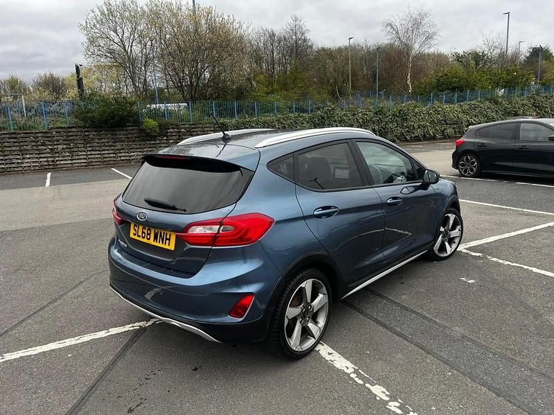 Used Ford Fiesta Active 2018 Blue Hatchback