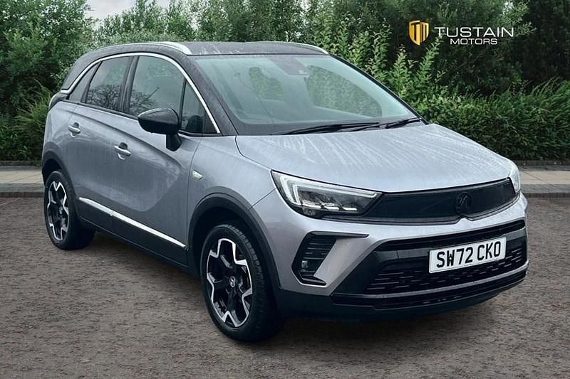 Used Vauxhall Crossland Ultimate 110 HP (80 kW) 2022 Grey SUV