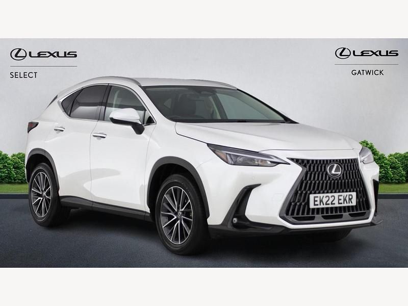 White Used 2022 Lexus NX350h Estate | £33,391 (Good price) - Image 1/3
