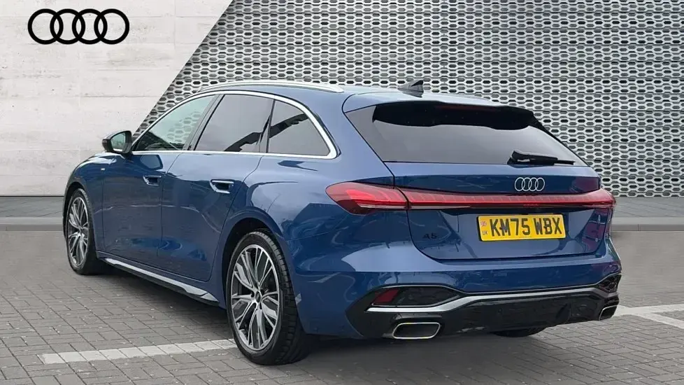 Used Audi A5 Sportback S-Line 204 HP (150 kW) 2025 Blue Hatchback