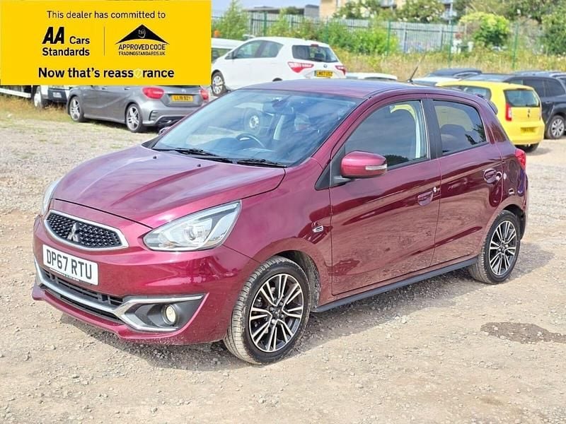Purple Used 2018 Mitsubishi Mirage Hatchback | £7,288 (Good price) - Image 1/4