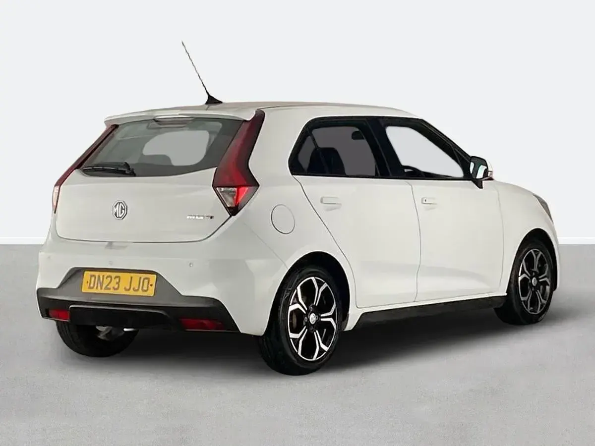 Used MG MG3 Excite 106 HP (77 kW) 2023 White Hatchback
