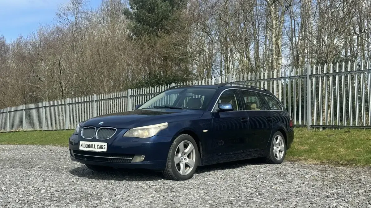 Używany BMW 520 177 KM (130 kW) 2008 Niebieski Kombi