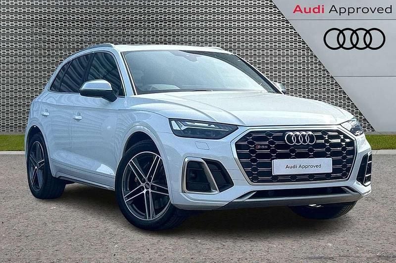 White Used 2021 Audi SQ5 Comfort SUV | £38,495 (Expensive) - Image 1/3