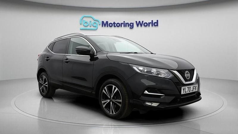 Used Nissan Qashqai N-Connecta 160 HP (117 kW) 2021 Black SUV