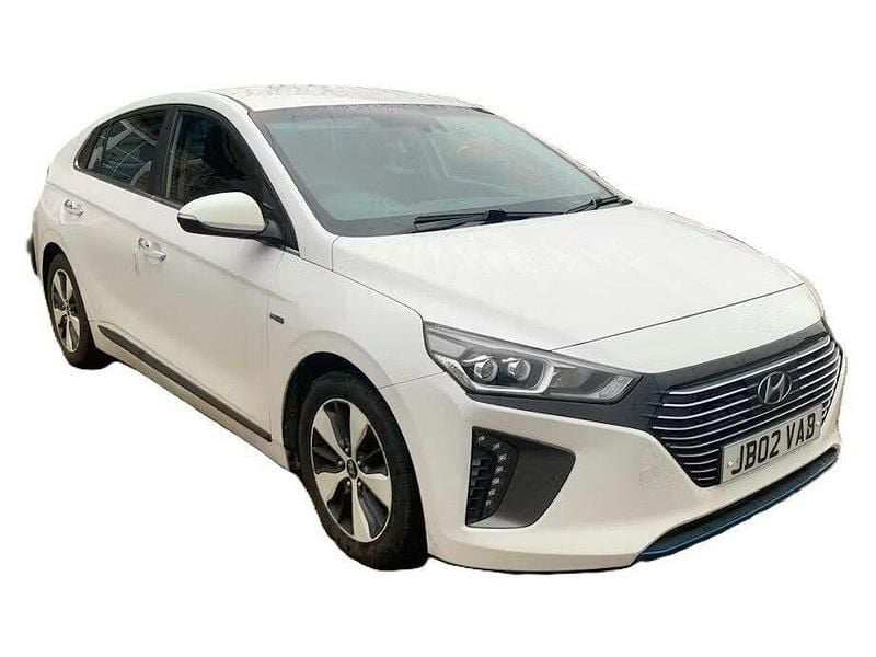 Used Hyundai Ioniq Premium 2018 White Hatchback