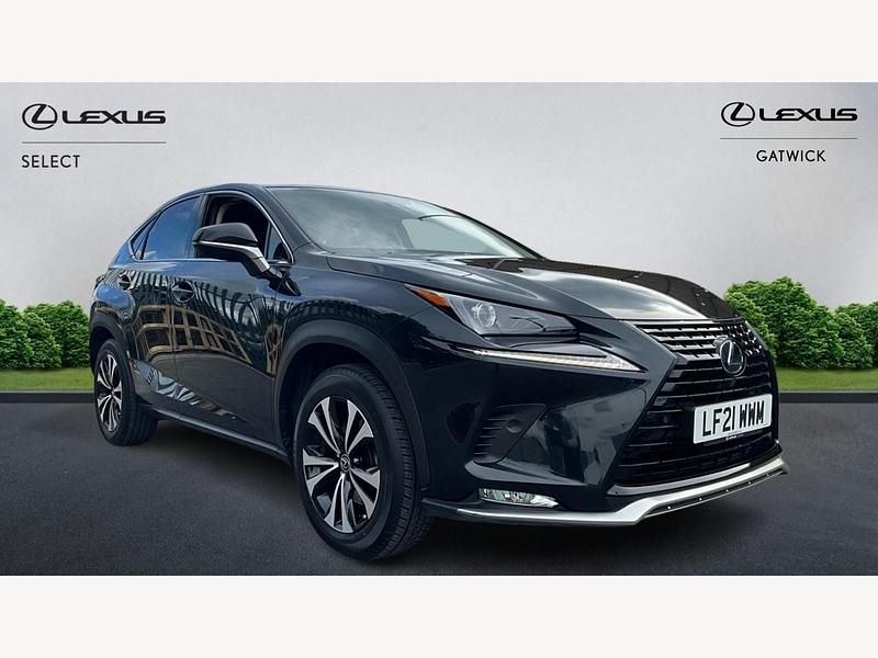 Black Used 2021 Lexus NX300h SUV | £25,750 (Fair price) - Image 1/3