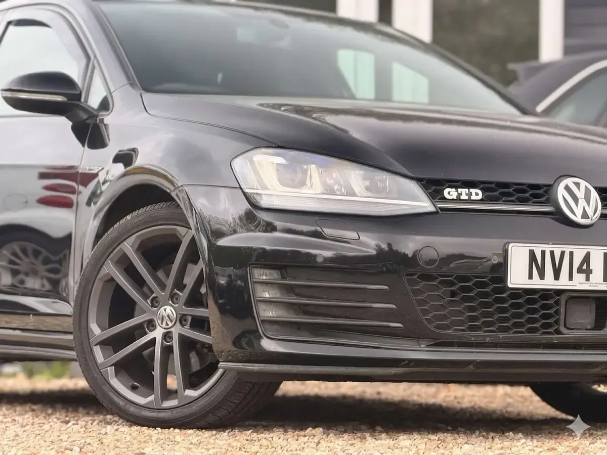 Used VW Golf VII GTD 2014 Black Hatchback