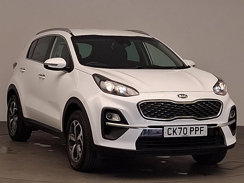 White Used 2020 Kia Sportage 2 SUV | £13,298 (Fair price) - Image 1/4