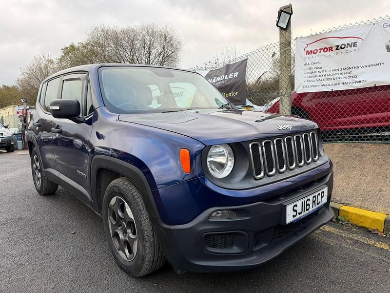 Used Jeep Renegade Sport 2016 Blue SUV