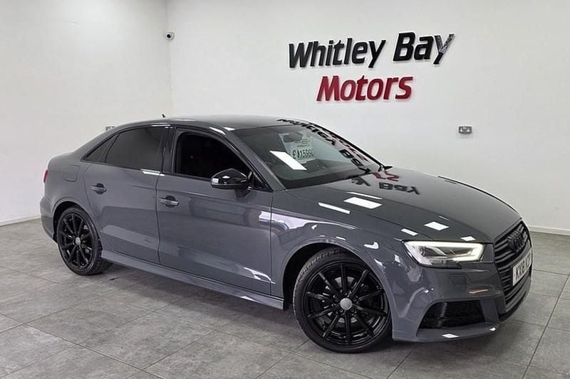 Used Audi A3 Black Edition 184 HP (135 kW) 2018 Grey Sedan