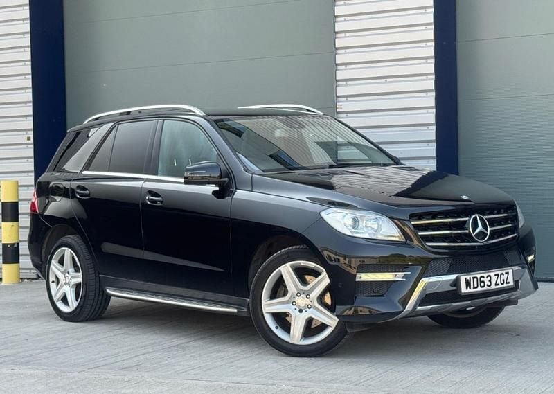Black Used 2014 Mercedes ML350 AMG SUV | £8,990 (Fair price) - Image 1/4