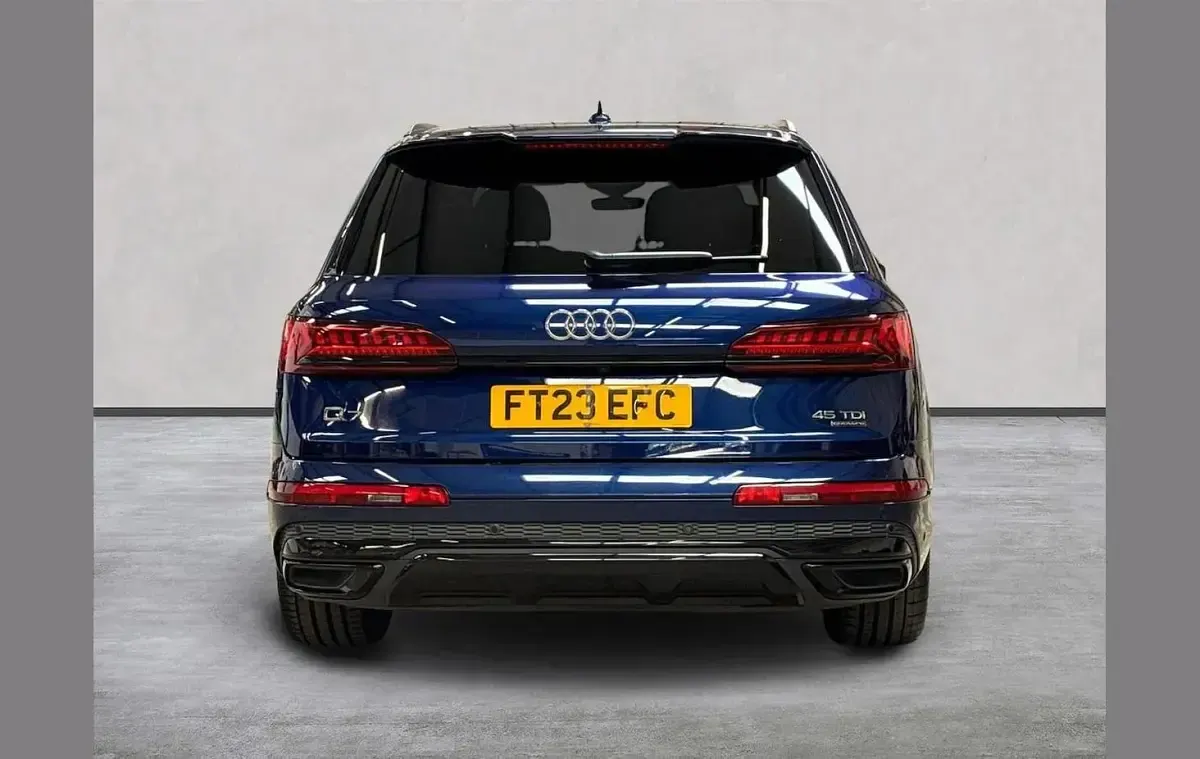 Used Audi Q7 S-Line 231 HP (169 kW) 2023 Blue SUV